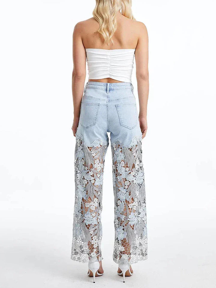 Cambria Embroidery Jeans