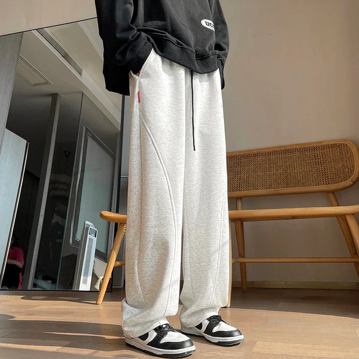 Aim Wide-Leg Sweatpants