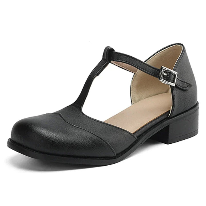 Isolde | Textured Leather Footwear