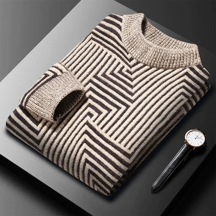 Andor Geo-Pattern Sweater