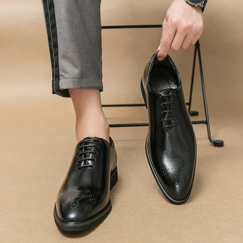 ELIAS™ | Classic Men's Leather Shoes by Eliza©