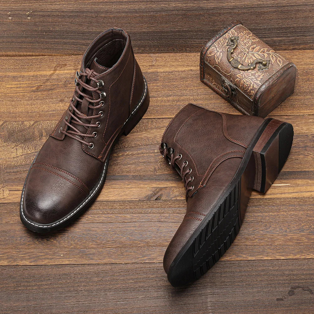 Eliza Keith | Vintage Derby Shoes with Toe Cap