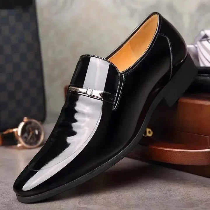 Eliza© | Exclusive Oxford Slip-On Shoes Made of Moose Leather ALFRED™