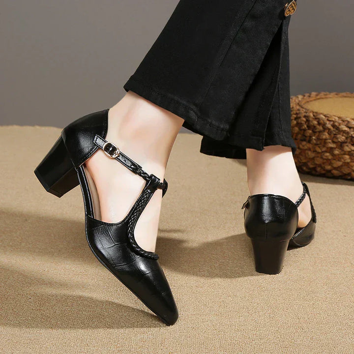 Juliette | Timeless T-Strap Shoes