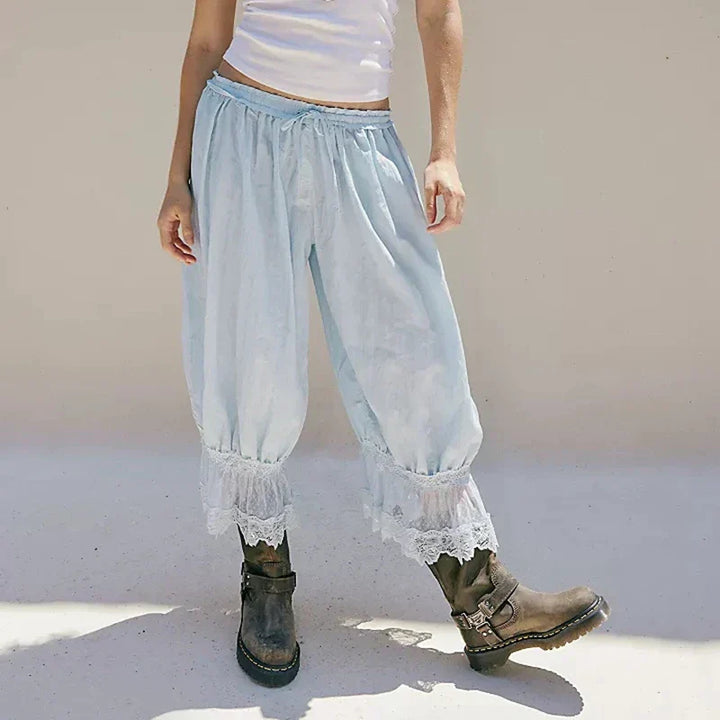Juliette Lace Trim Pants