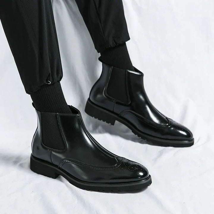 Eliza© Adriel | Leather Chelsea Boots