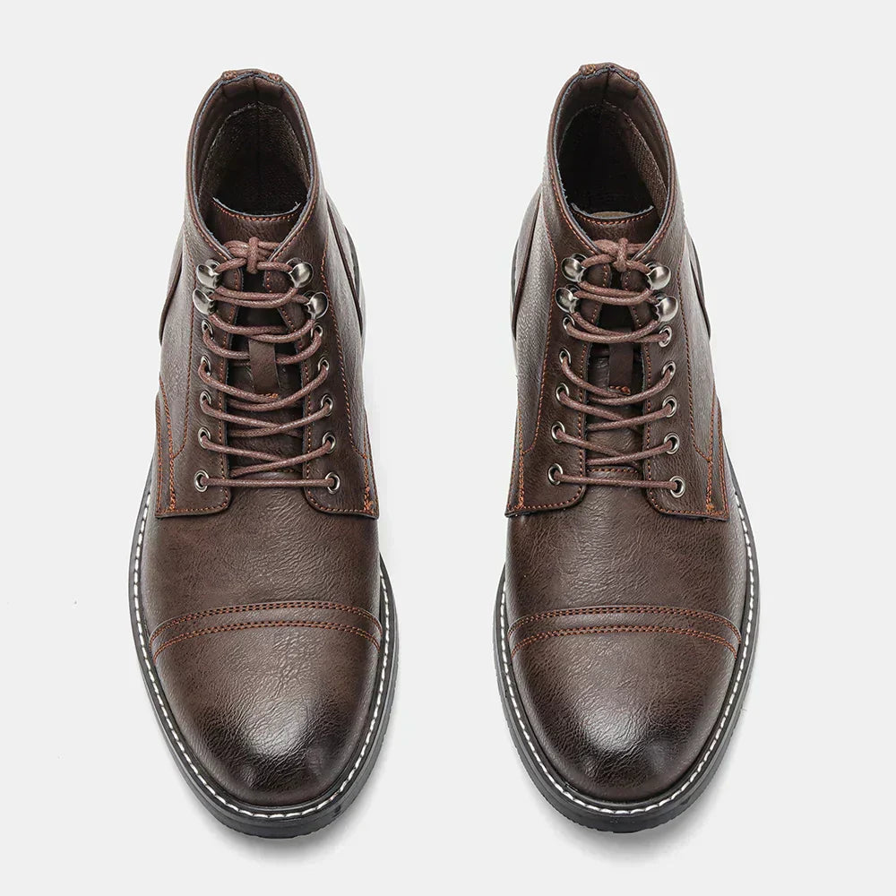 Eliza Keith | Vintage Derby Shoes with Toe Cap