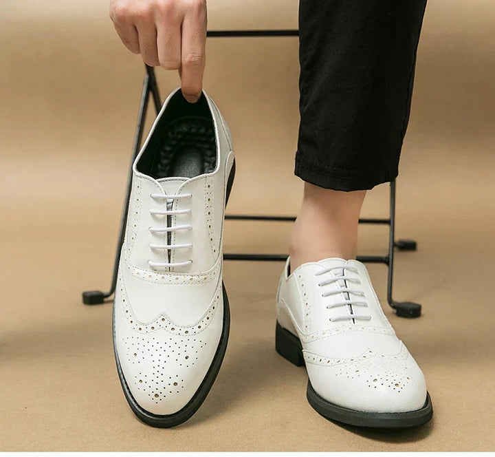 MARIO™ | Classic Italian Oxford Shoes with Monk Strap - Eliza©