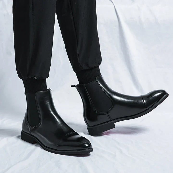 Eliza© Damien | Leather Chelsea Boots