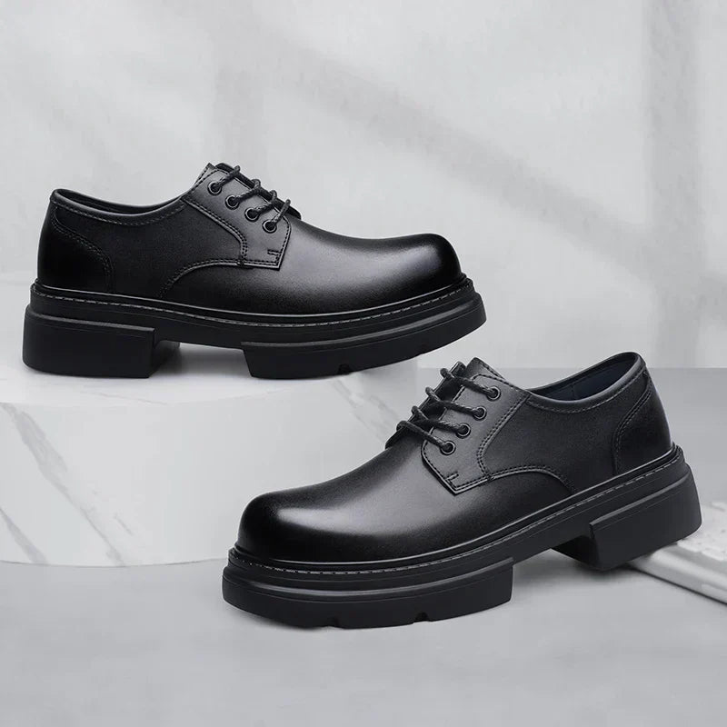 MASON™ | Luxury Leather Platform Shoes - Eliza©