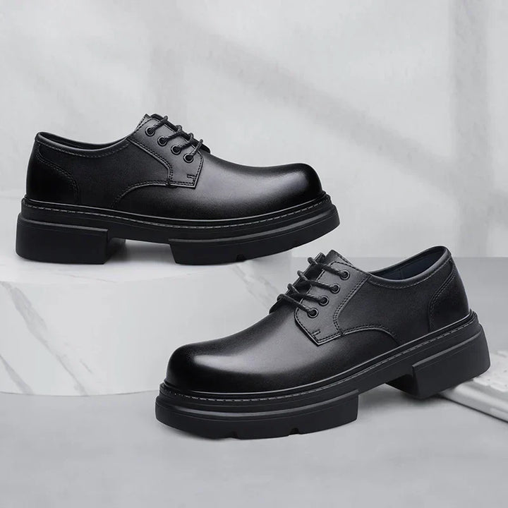MASON™ | Luxury Leather Platform Shoes - Eliza©