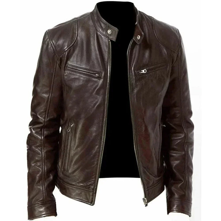 Grzegorz™ | Men's Business Jacket Made of PU Leather