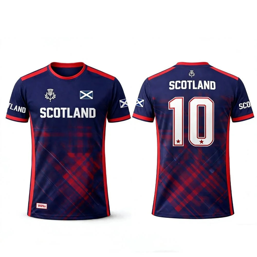 Scotland Football Team Breathable Fan Jersey