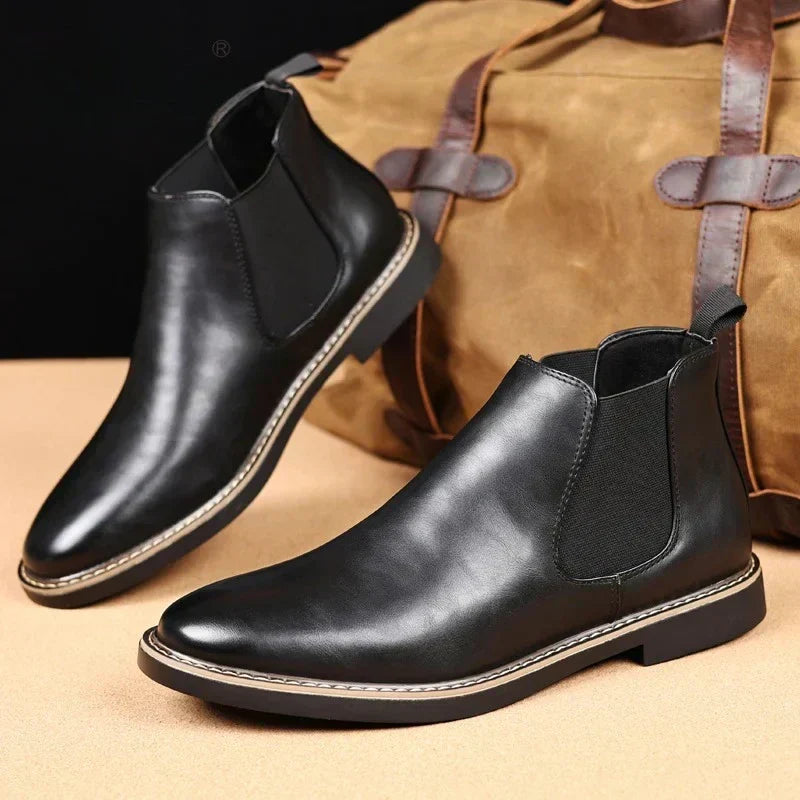 Eliza© | Classic Leather Ankle Boots JONAS™