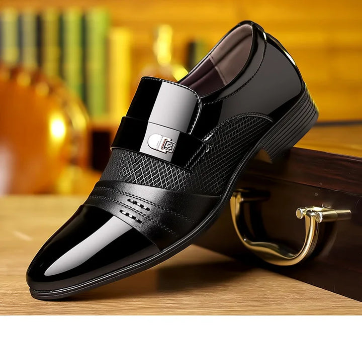 MILO™ | Men's Leather Sneakers with Thick Sole - Eliza©