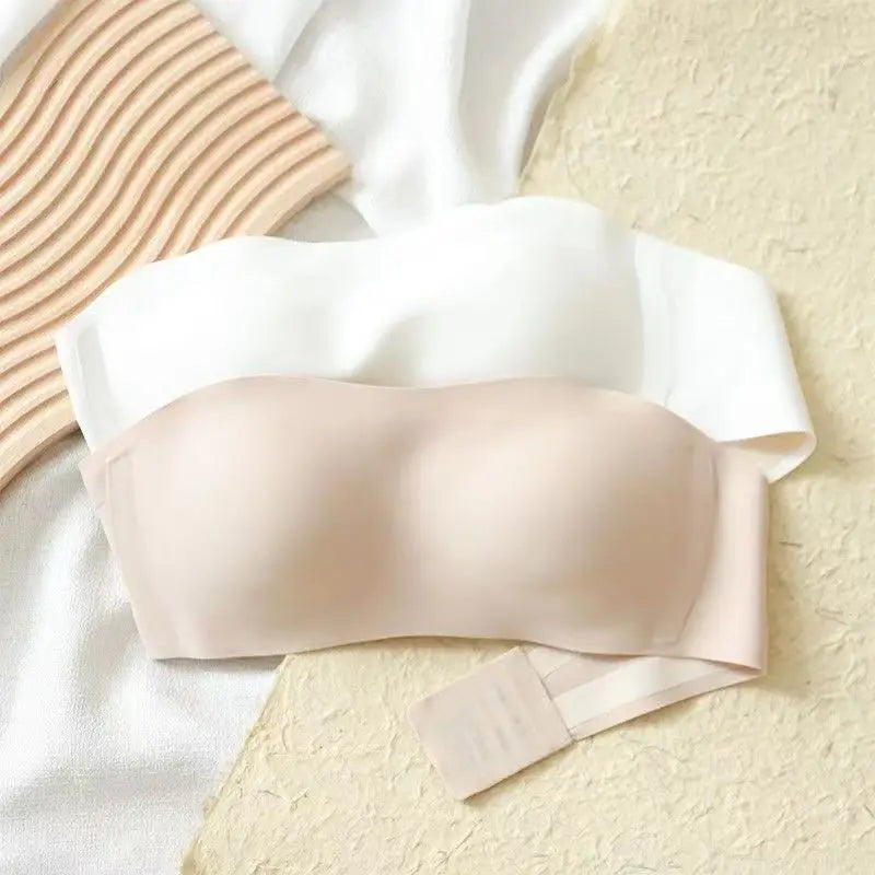 Women's Seamless Strapless Push-Up Bra