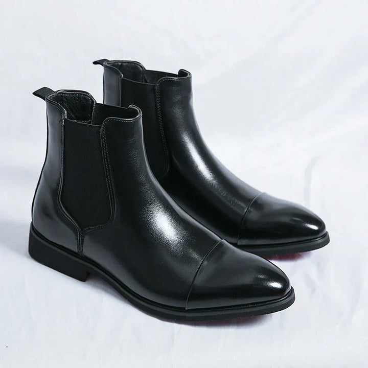 Eliza© Damien | Leather Chelsea Boots