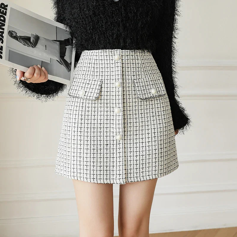 Modena Tweed Skirt