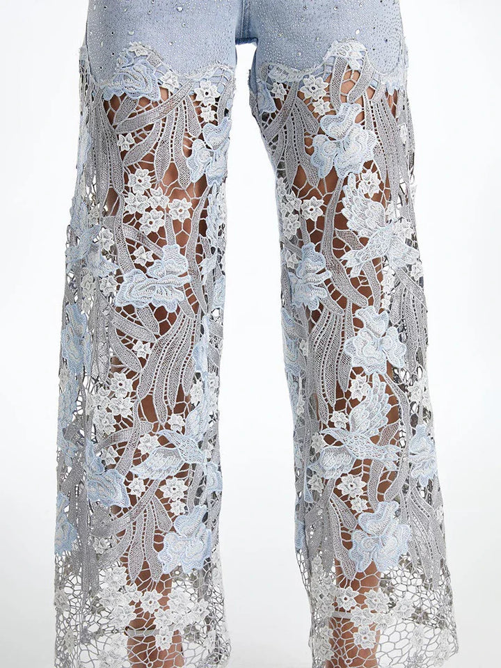 Cambria Embroidery Jeans