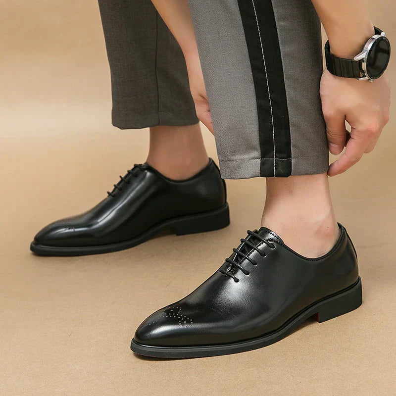 ELIAS™ | Classic Men's Leather Shoes by Eliza©