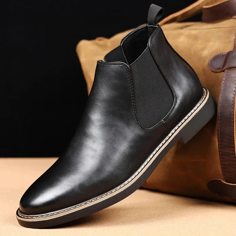 Eliza© | Classic Leather Ankle Boots JONAS™