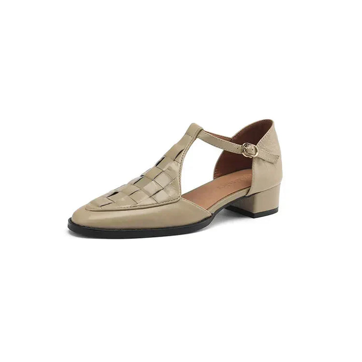 Daphne | Vintage-Style Strap Heels