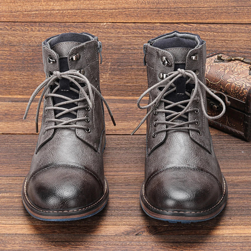 VIGGO™ | Modern, Durable Leather Men's Shoes by Eliza©
