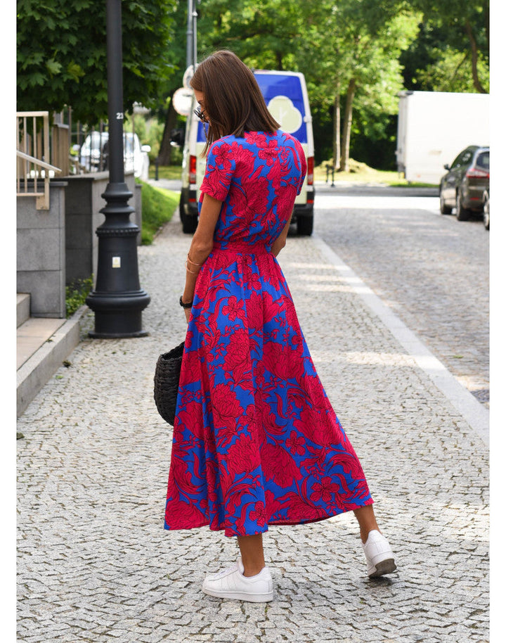 Yasmin | Elegant V-Neck Dress