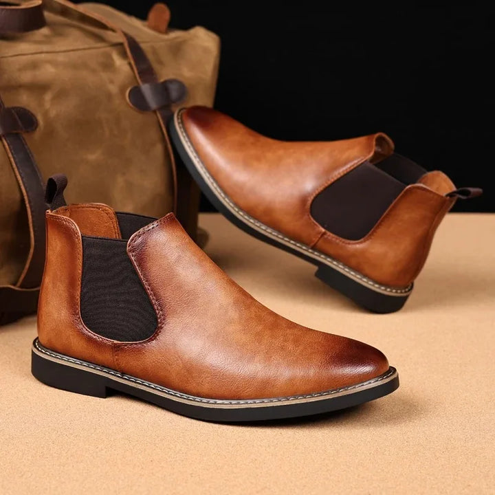 Eliza© | Classic Leather Ankle Boots JONAS™