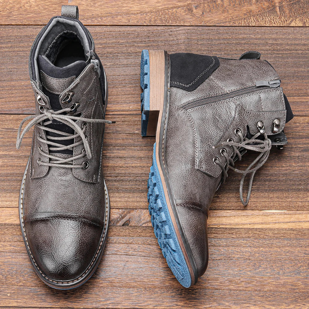 VIGGO™ | Modern, Durable Leather Men's Shoes by Eliza©