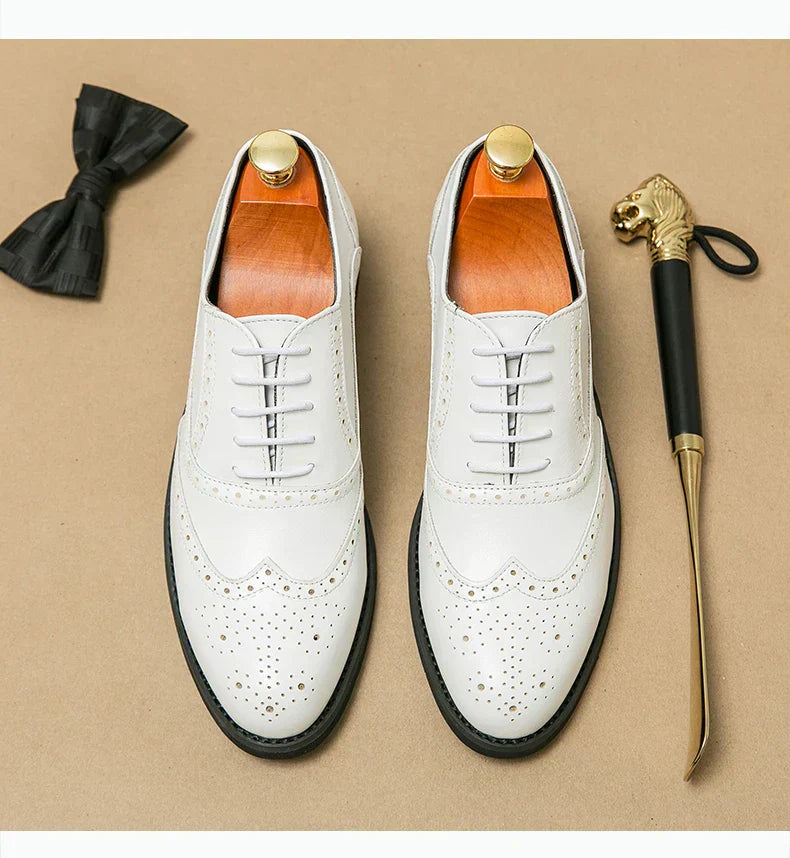 MARIO™ | Classic Italian Oxford Shoes with Monk Strap - Eliza©