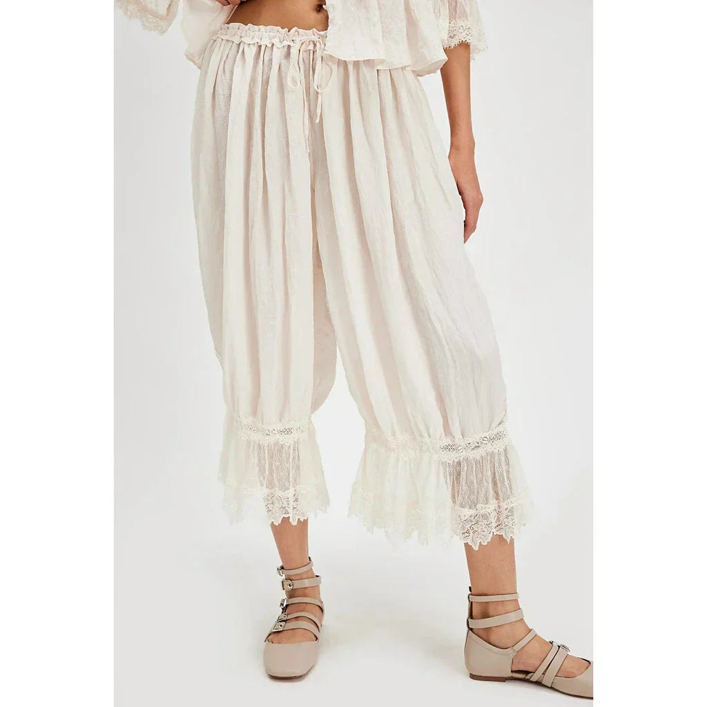 Juliette Lace Trim Pants