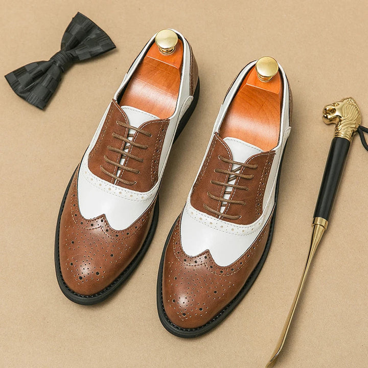 MARIO™ | Classic Italian Oxford Shoes with Monk Strap - Eliza©