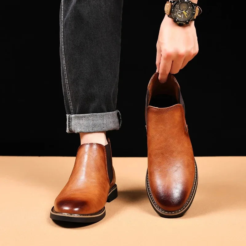 Eliza© | Classic Leather Ankle Boots JONAS™