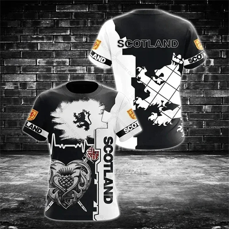 Scotland Rugby Style Fan Jersey
