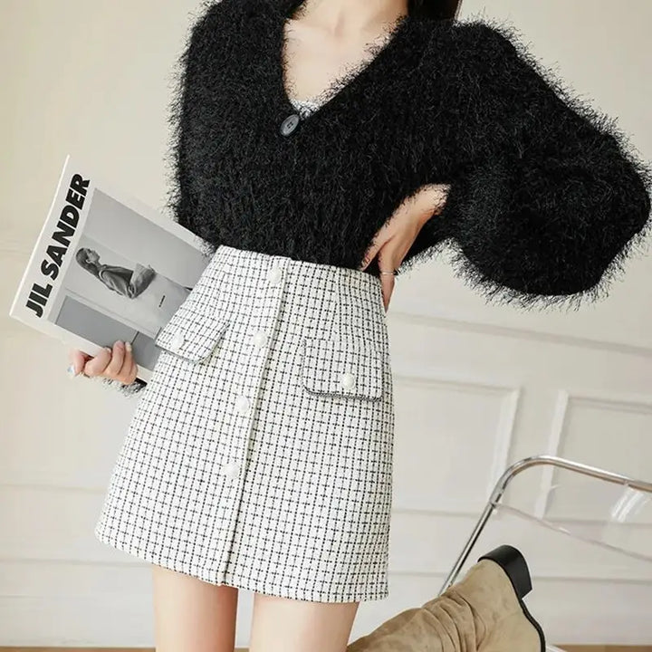 Modena Tweed Skirt
