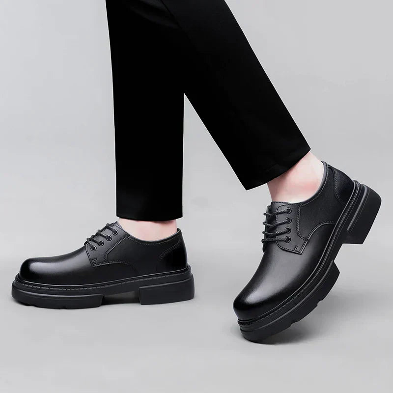 MASON™ | Luxury Leather Platform Shoes - Eliza©
