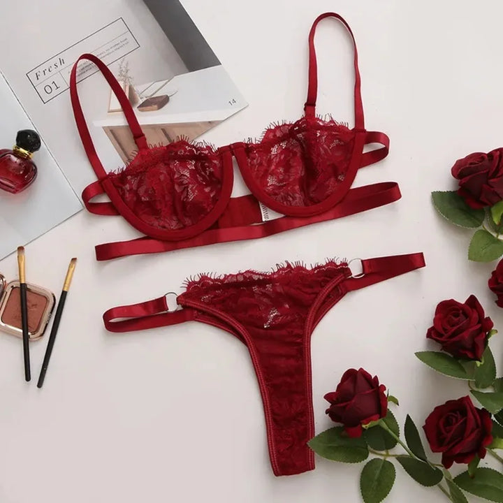 Sexy Lingerie Women's Lace Transparent Underwear