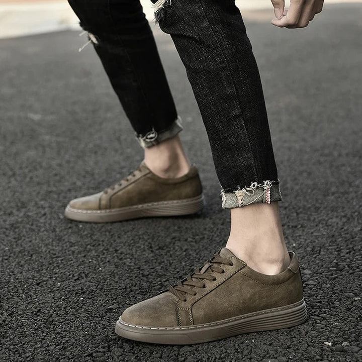D'Amico Genuine Leather Sneaker