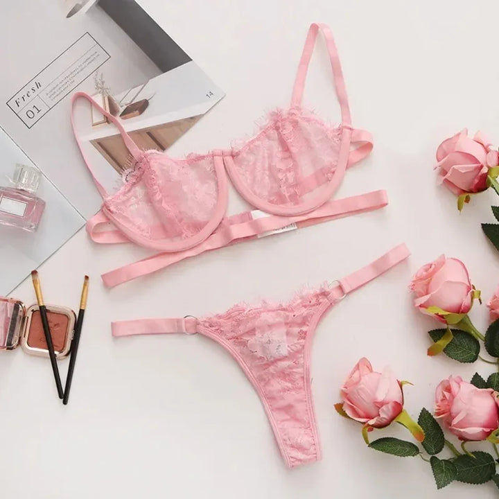Sexy Lingerie Women's Lace Transparent Underwear