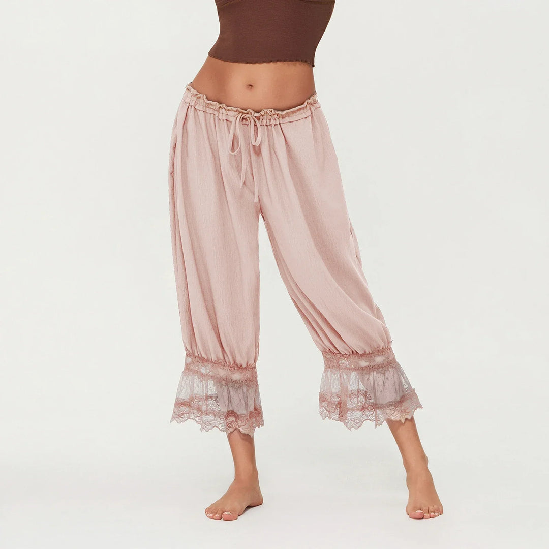 Juliette Lace Trim Pants