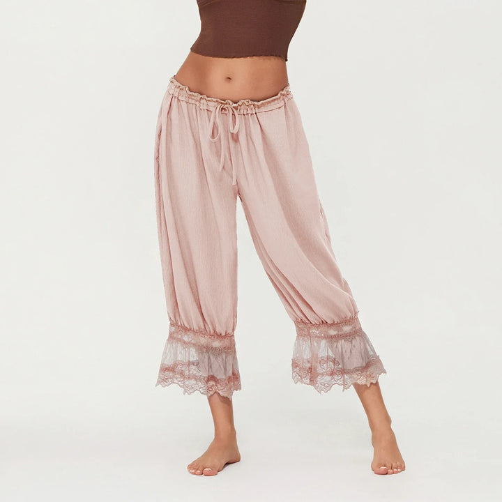 Juliette Lace Trim Pants