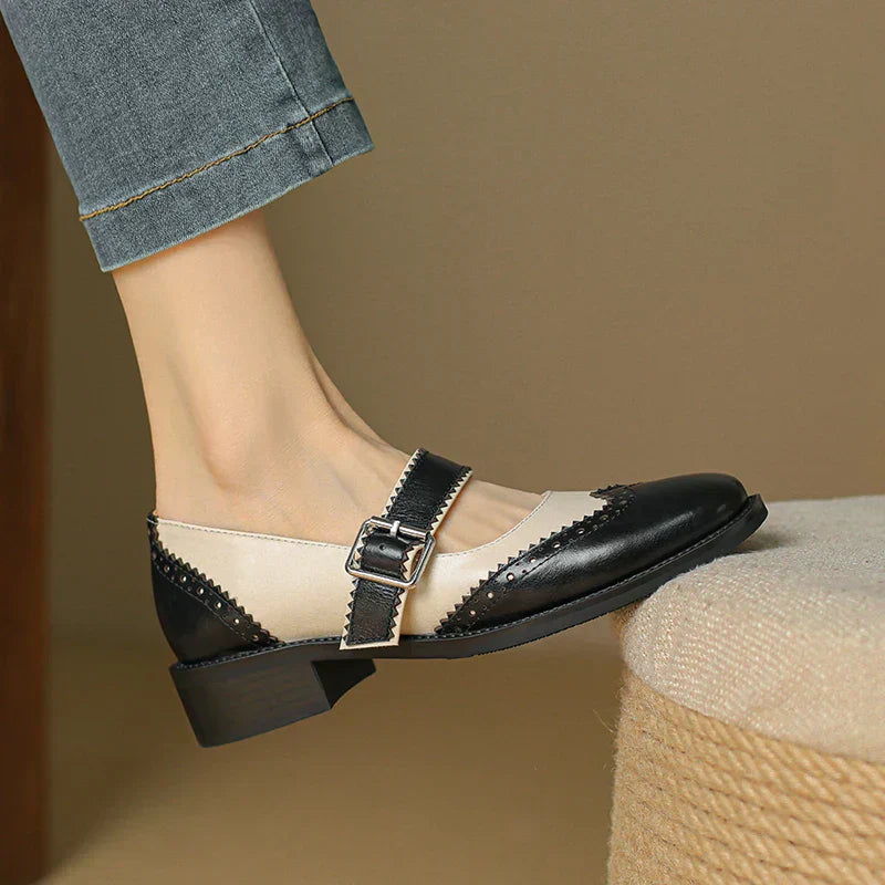 Elysia | Everyday Leather Mary Janes