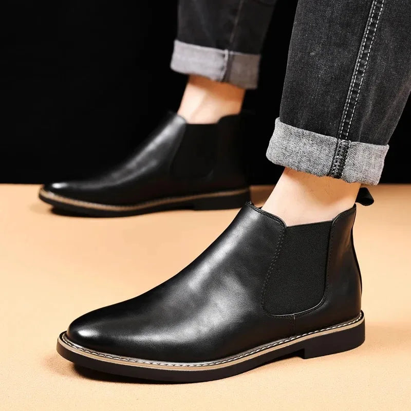 Eliza© | Classic Leather Ankle Boots JONAS™