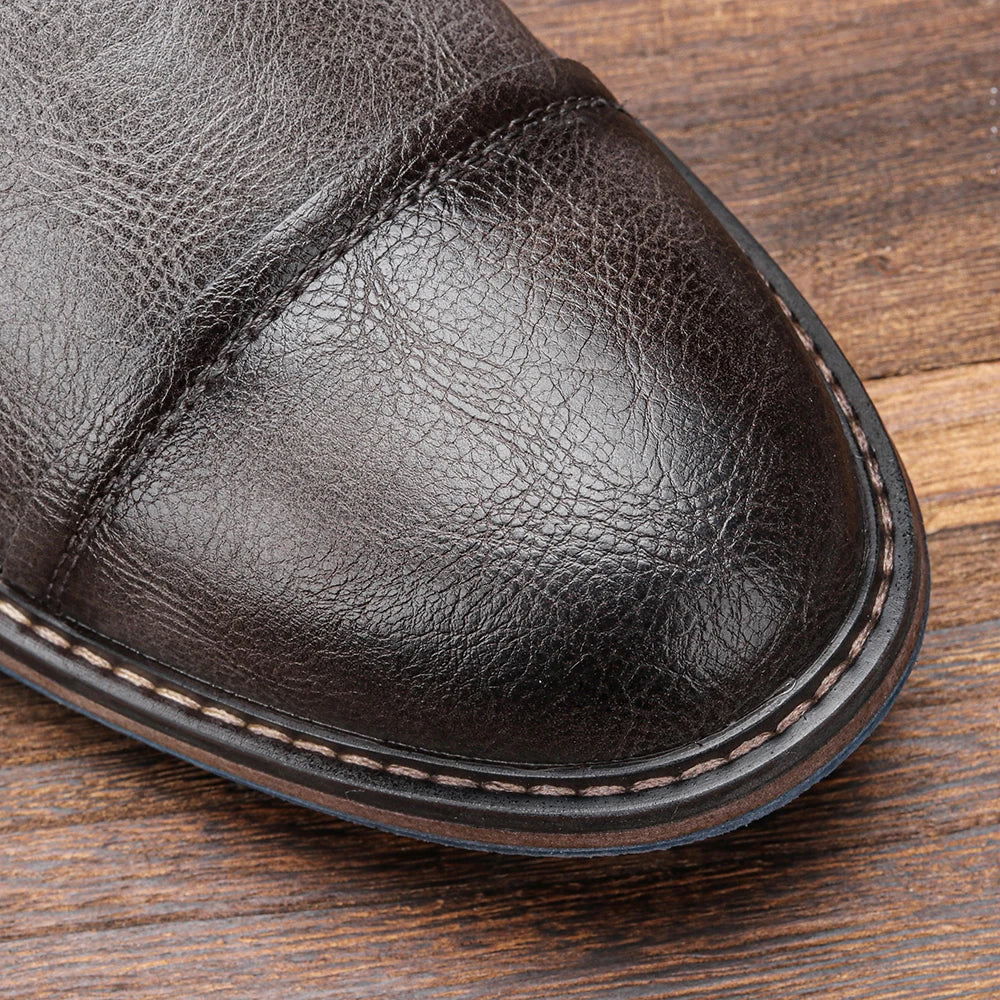 VIGGO™ | Modern, Durable Leather Men's Shoes by Eliza©