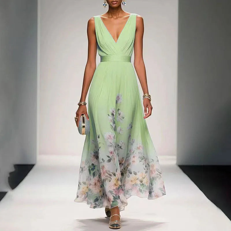 Arabella | Ethereal Floral Maxi Dress