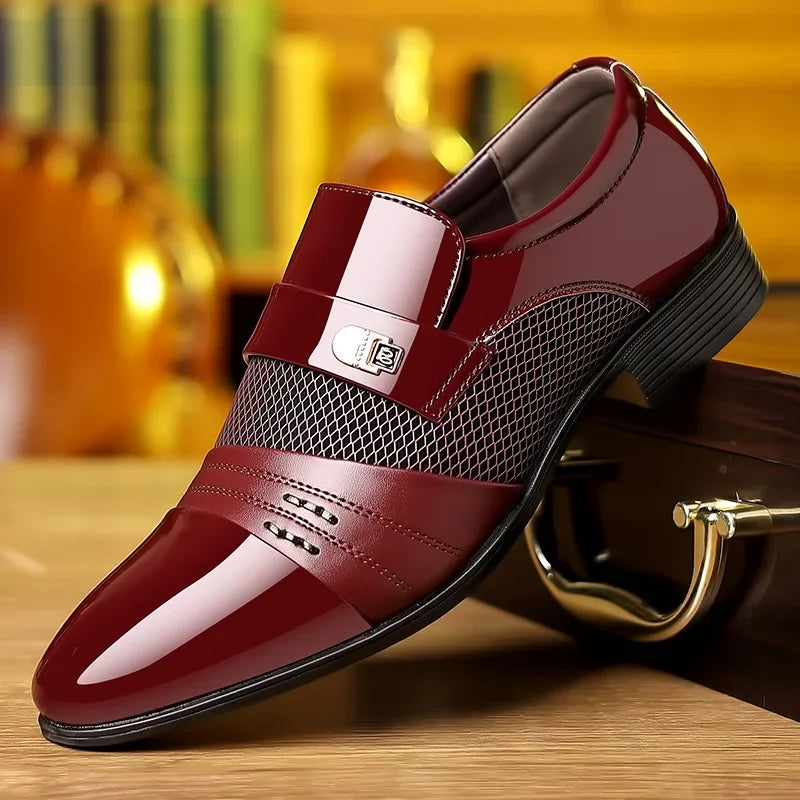 MILO™ | Men's Leather Sneakers with Thick Sole - Eliza©