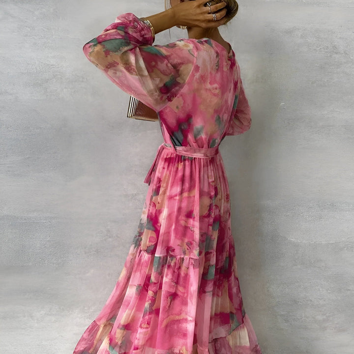 Amara | Graceful Floral Gown