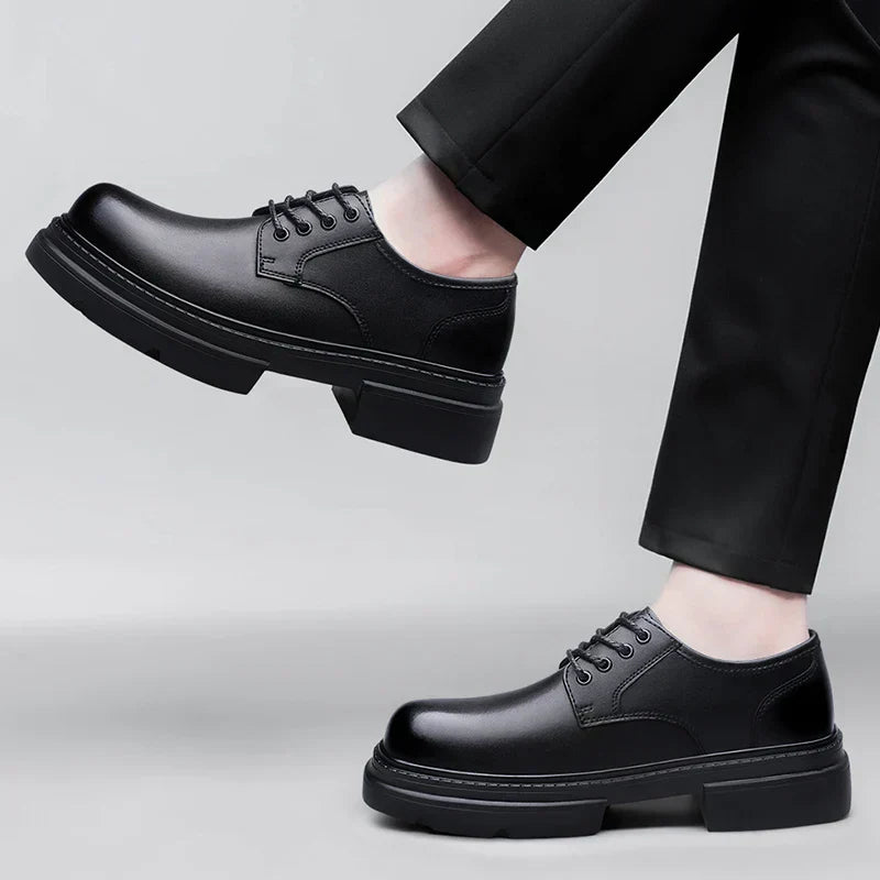 MASON™ | Luxury Leather Platform Shoes - Eliza©