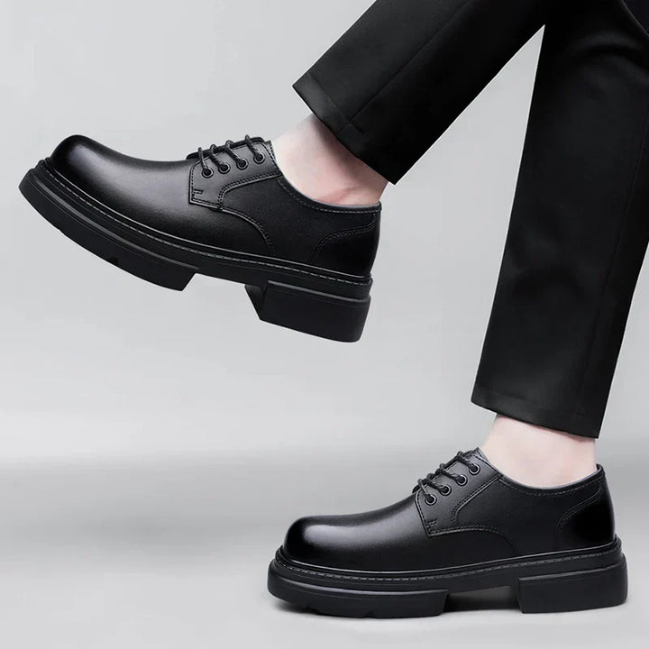 MASON™ | Luxury Leather Platform Shoes - Eliza©
